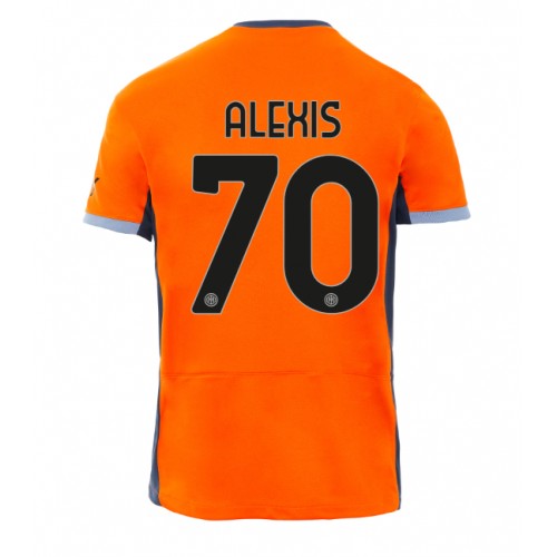 Dres Inter Milan Alexis Sanchez #70 Rezervni 2023-24 Kratak Rukav